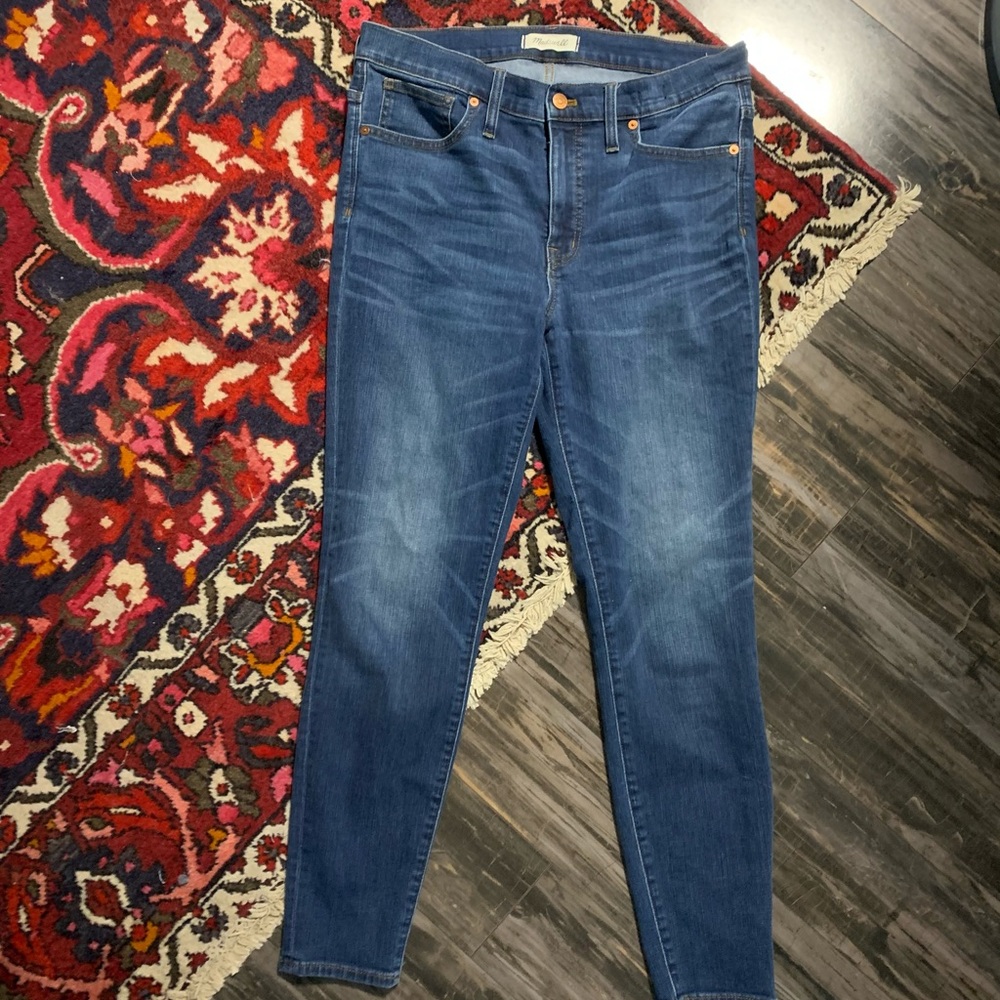 Madewell 9” High Rise Skinny